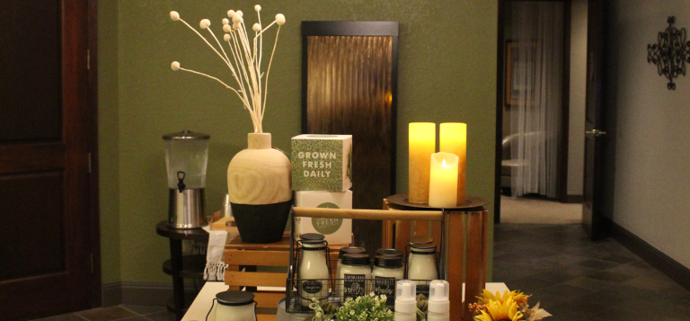 SPA FEATURES FOR DROP DOWN MENU